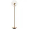 Image de ARTEMIDE lampadaire VITRUVIO (Laiton - Aluminium, verre transparent, acier)