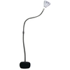 Image de ARTEMIDE lampadaire PIPE LED FLOOR WHITE INTEGRALIS (corps blanc translucide, base noir - Polycarbonate, acier, silicone)