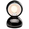 Image de ECLISSE-Lampe à poser modulable Edition Limitée H18cm Noir Artemide - designé par Vico Magistretti H 18cm / L 12cm / l 12cm
