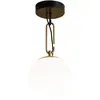 Image de ARTEMIDE lampe au plafond NH 22 (Blanc - Verre soufflé, laiton, acier)