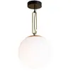 Image de ARTEMIDE lampe au plafond NH 35 (Blanc - Verre soufflé, laiton, acier)