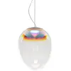 Image de ARTEMIDE lampe à suspension STELLAR NEBULA (Ø 30 cm - Verre soufflé avec traitement dichroïque PVD et aluminium)
