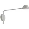 Image de ARTEMIDE lampe murale IXA WALL (Blanc / Gris - Aluminium, acier et technopolymère)