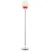 Image de ARTEMIDE lampadaire STELLAR NEBULA (Ø 30 cm - Verre soufflé avec traitement dichroïque PVD et aluminium)