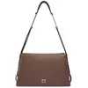 Image de PINKO Sac à épaule bandoulière marron pour femme - Triplet Marrone Castano - Antique Gold 319434