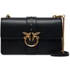 Image de PINKO Sac à épaule bandoulière noir pour femme - Love One Classic ST. CL. M Nero - Antique Gold 316802