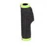 Image de Poignées B-Race ergonomique - noir/lime - 132 mm - Homme - Garantie 2 ans
