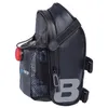 Image de Sacoche de Selle - B-RACE - IVB163 - Porte-bidon - Feu Arrière - 10L - Noir
