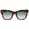 Image de Lunettes de soleil carrées pour femmes LJ746S-Havane foncé