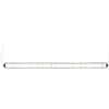 Image de LEUCOS lampe à suspension STACKING S 180 H (2700K, transparent / noir mat - Verre soufflé et aluminium)