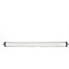 Image de LEUCOS lampe à suspension STACKING S 120 H RIG (2700K, transparent Rigadin / noir mat - Verre soufflé et aluminium)