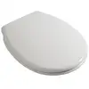Image de Abattant pour wc en pvc blanc pour wc suspendu et au sol cipro