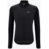 Image de Maillot Santini Pure manche longue noir - Coupe Classic - M