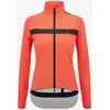 Image de Veste fine imperméable Santini Guard Neos rose orangé femme - Coupe Slim - S