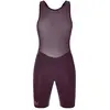 Image de Cuissard Santini Unico bordeaux femme - L