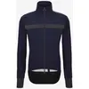 Image de Veste à capuche Santini Guard Neos bleu marine noir - Coupe Slim - S