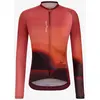 Image de Maillot Santini Luce manches longues rouge orange - XL