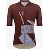 Image de Maillot Santini Note manches courtes rouge bordeaux - S