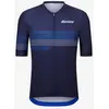 Image de Maillot Santini Idea manches courtes bleu marine - XS