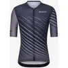 Image de Maillot Santini Astro manches courtes noir gris foncé - XL