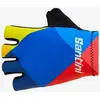 Image de Gants Lidl-Trek 2025 Été bleu multicolore - M