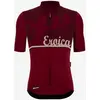 Image de Maillot Santini x Eroica L' manches courtes rouge grenat - XL