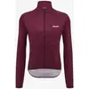 Image de Veste coupe-vent Santini NBL rouge bordeaux - L