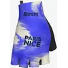 Image de Gants Santini Paris-Nice 2025 bleu blanc - L