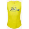 Image de Débardeur Santini Le Maillot Jaune Col De La Madeleine sans manches jaune - XL