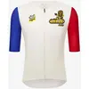 Image de Maillot Tour de France 2025 Grand Départ Lille manches courtes blanc bleu rouge - Coupe Slim - XXL