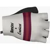 Image de Gants Santini x Eroica Timo blanc bordeaux - L