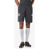 Image de Short dentraînement pour homme AHORAZIP PRO 8 AS Monaco 24/25 - Gris foncé blanc