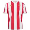 Image de Maillot de football - Kappa - AS Monaco - 24/25 - Blanc rouge - Manches courtes - Respirant