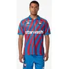Image de Maillot Kombat Home SM Caen 24/25 pour Homme - Bleu clair rouge - Manches courtes - Respirant