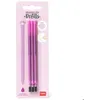 Image de Recharge de stylo - LEGAMI - Pack de 3 - Encre violet effaçable - Pointe 07 mm - Encre thermosensible