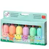Image de Set De 6 Mini Surligneurs - Carrate Team