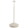 Image de Pina Pro Sabbia Lampe De Table Led Rechargeable Et Dimmable Sans Fil Zafferano