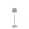 Image de Lampe De Table Led Poldina Pro Micro Salvia, Rechargeable Et Dimmable Avec Une Autonomie Allant Jusqu'à 12 Heures
