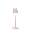 Image de Lampe De Table Led Poldina Pro Micro Pink, Rechargeable Et Dimmable Avec Une Autonomie Allant Jusqu'à 12 Heures