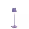 Image de Lampe De Table Led Poldina Pro Micro Lilac, Rechargeable Et Dimmable Avec Une Autonomie Allant Jusqu'à 12 Heures
