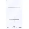 Image de Airlux - table induction domino 30cm 2 foyers blanc ati322wh - ATI322WH