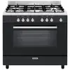 Image de Glem - piano de cuisson mixte 104l 5 feux noir ge960cvbk2 - GE960CVBK2