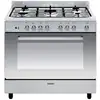 Image de Glem - piano de cuisson mixte 104l 5 feux inox ge960cbix2 - e-cooker GE960CBIX2