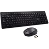Image de Ewent Ew3256 Clavier Souris Incluse Universel Rf Sans Fil Qwerty Espagnole Noir