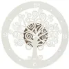 Image de ARTI E MESTIERI horloge murale ALBERO DELLA VITA PETITE (Bronze / Ivoire - Métal)