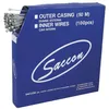 Image de Câbles de frein VTT Saccon - Lot de 100 - Acier galvanisé - Butoir marteau - 15/2300 mm