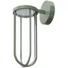 Image de FLOS OUTDOOR lampe murale IN VITRO WALL 3000K DIMMABLE DALI (Pale green - aluminium et verre)