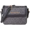 Image de VALENTINO Sac à épaule gris foncé noir pour femme - Lady Re Flap Bag Nero / Multicolor 289806