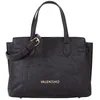 Image de Sac à épaule - VALENTINO - Pansy Shopping Bag - Noir - 30x22x14 cm - 100% polyuréthane