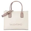 Image de Valentino Sac Cabas Wilk Ecru/Taupe Beige (Ecru/Taupe)